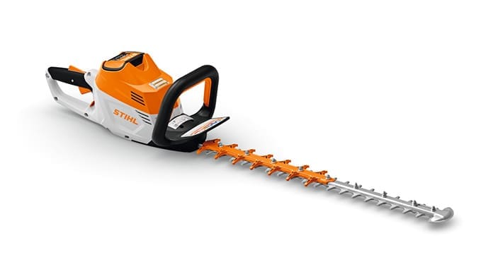 electric edger against a white background